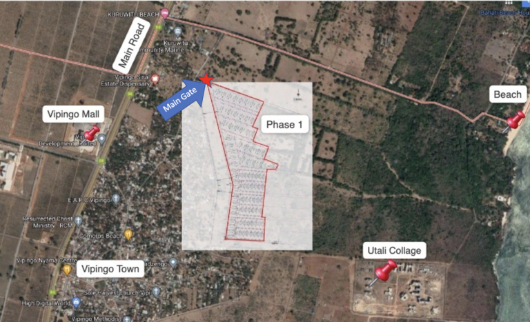 The Shamba Kuruwitu, Vipingo